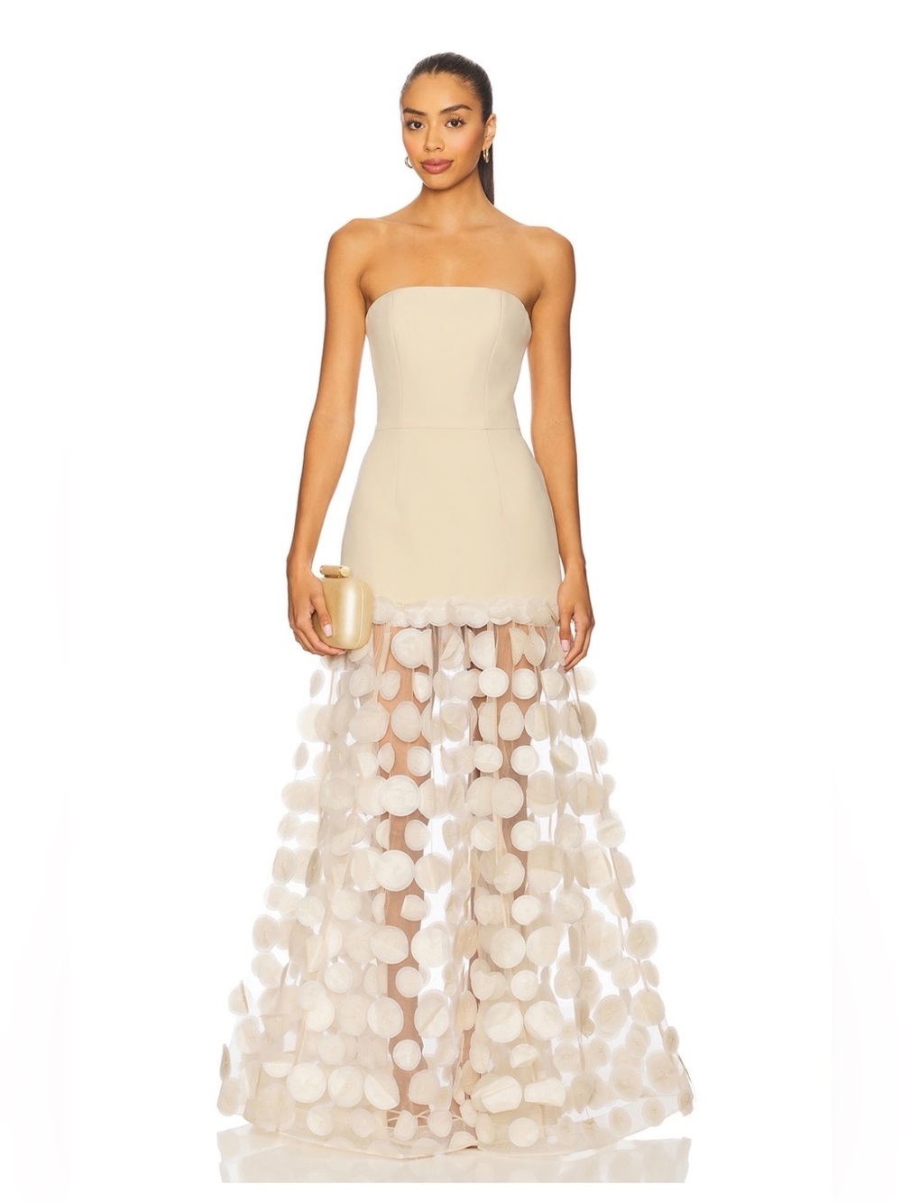 Bronx and Banco Strapless Ivory